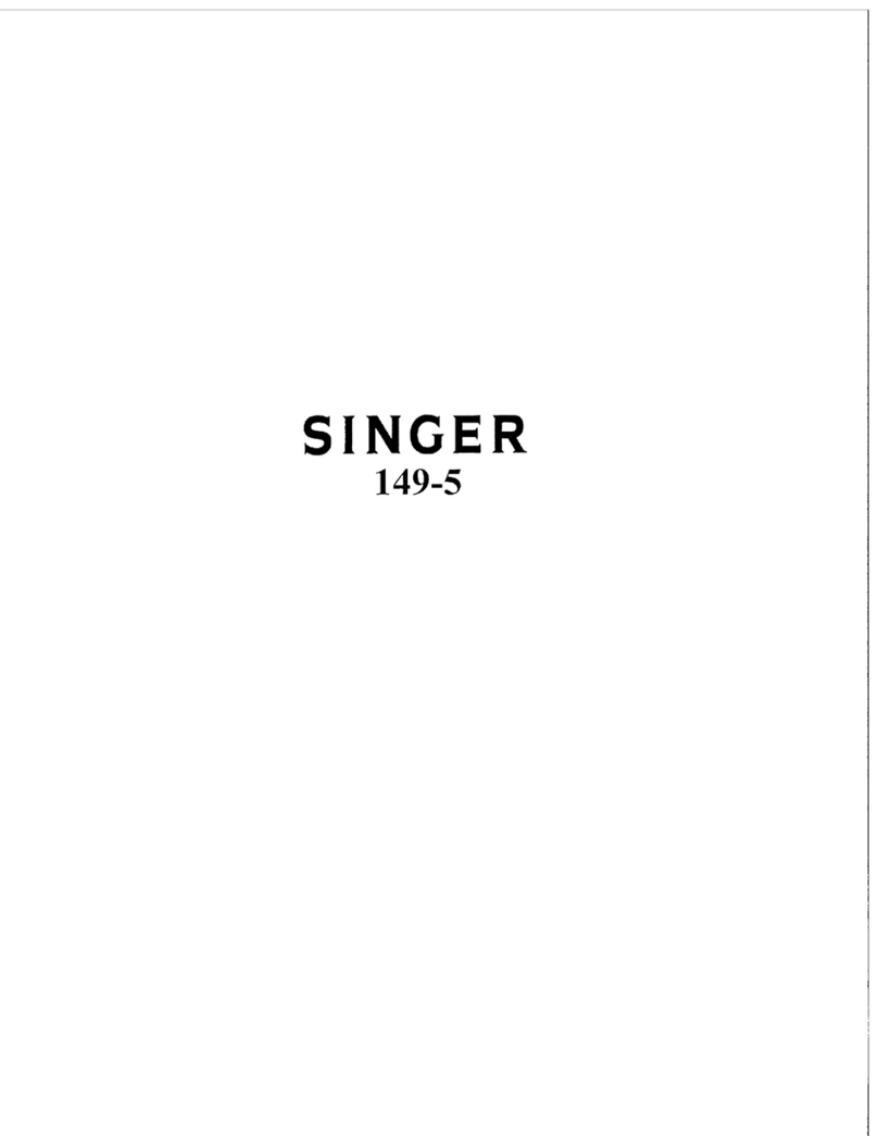 Singer 149-5 Instructions for using and adjusting