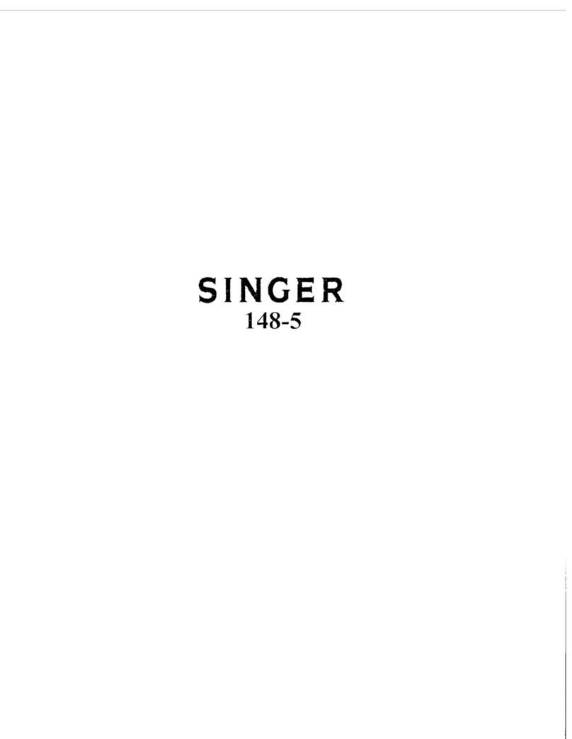Singer 148-5 Instructions for using and adjusting