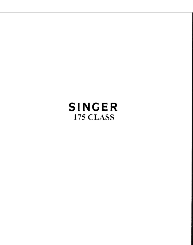 Singer 175 instructions