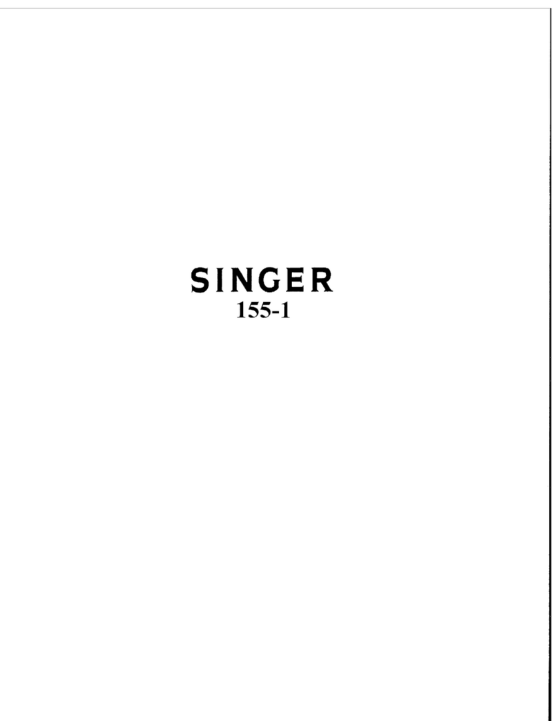 Singer 155-1 Instructions for using and adjusting