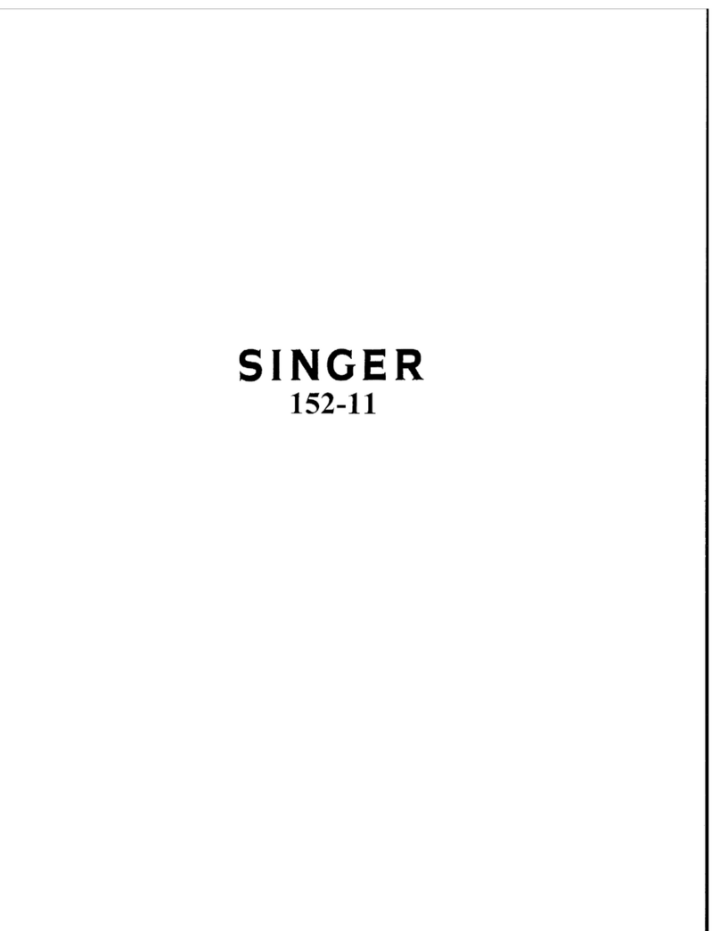 Singer 15-211 Instructions for using and adjusting