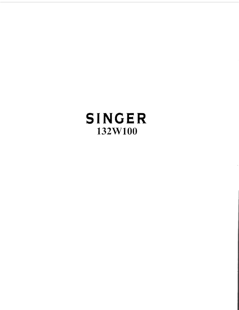 Singer 132W100 Instructions for using