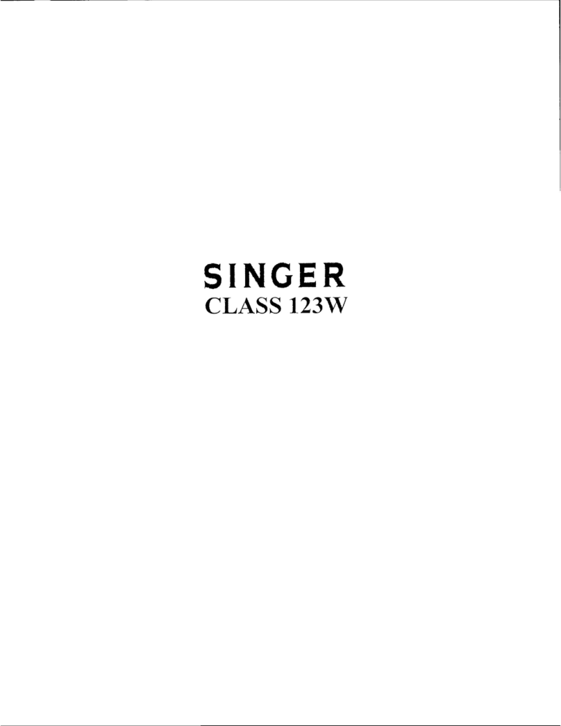 Singer 123W-1 Instructions for using