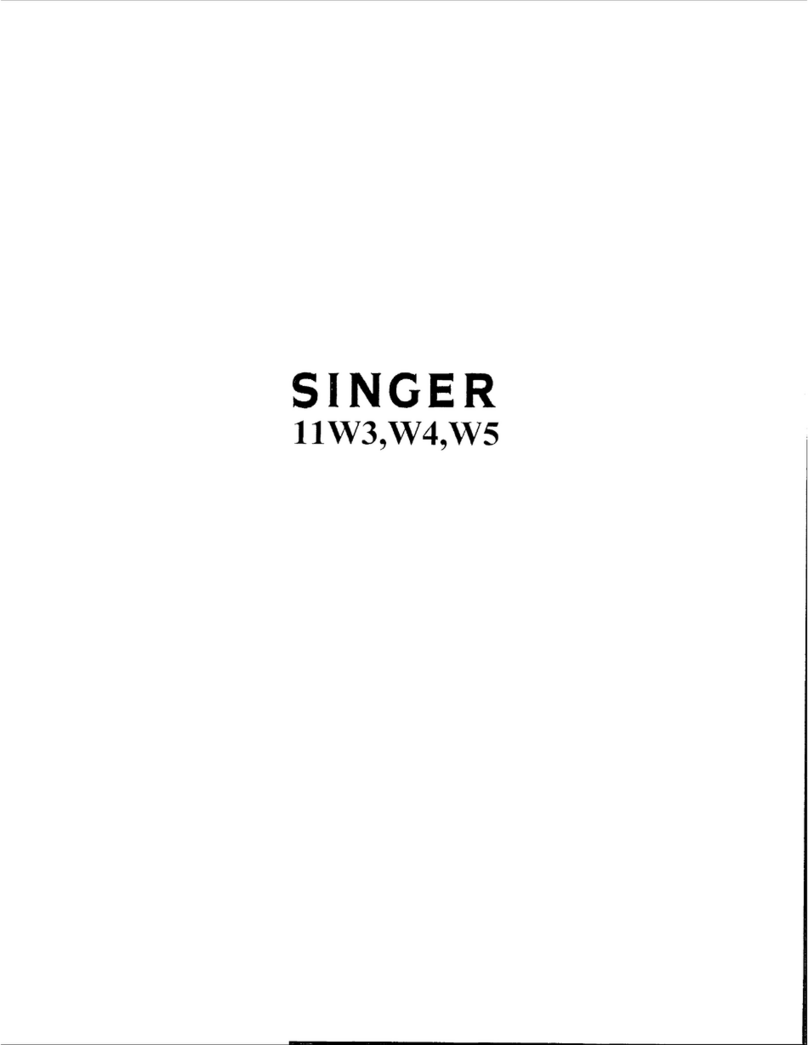 Singer 11W3 Instructions for using