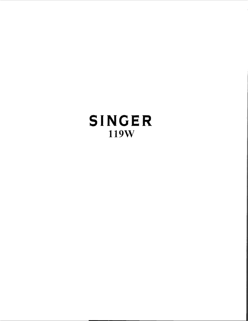 Singer 119W Series Quick start guide