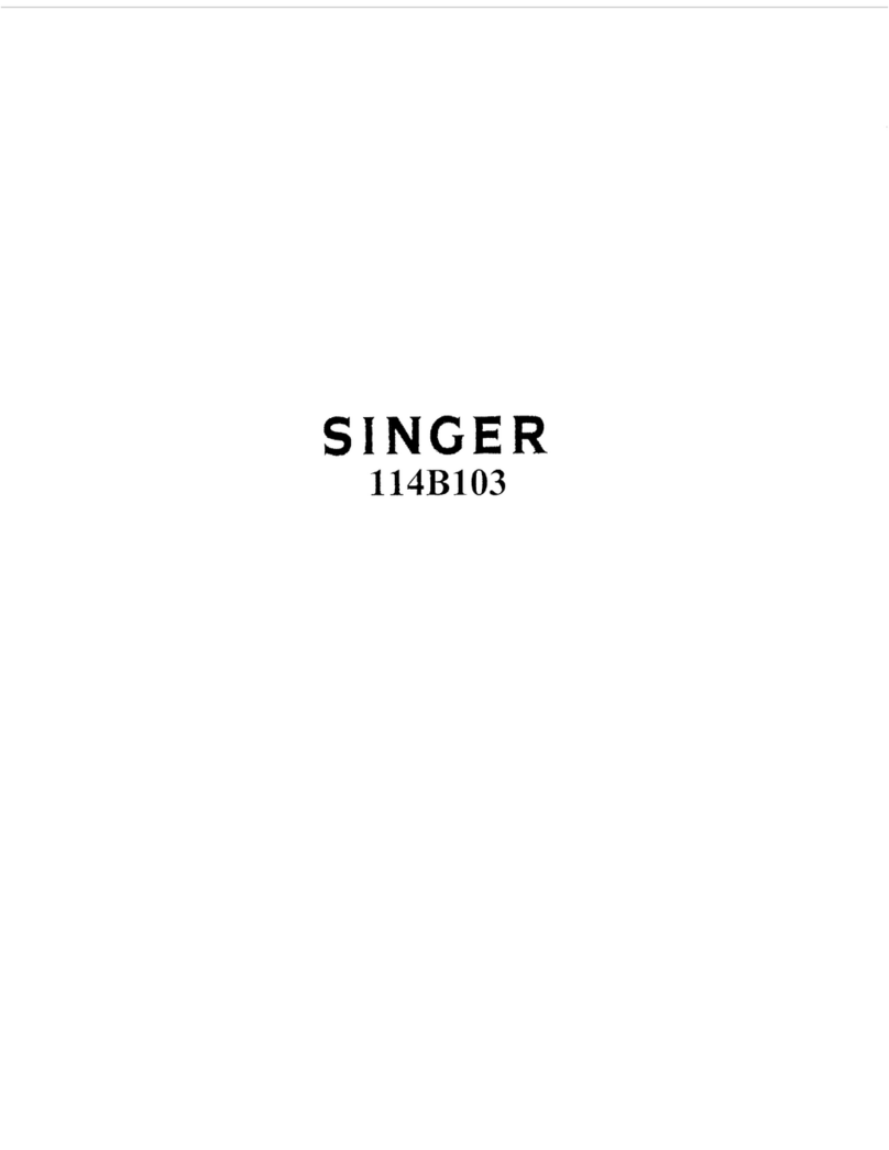 Singer 114B103 Instructions for using