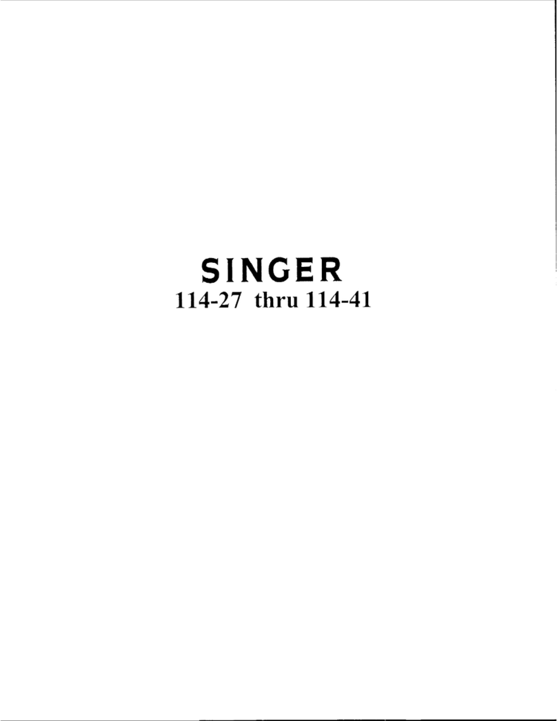 Singer 114-32 Instructions for using and adjusting