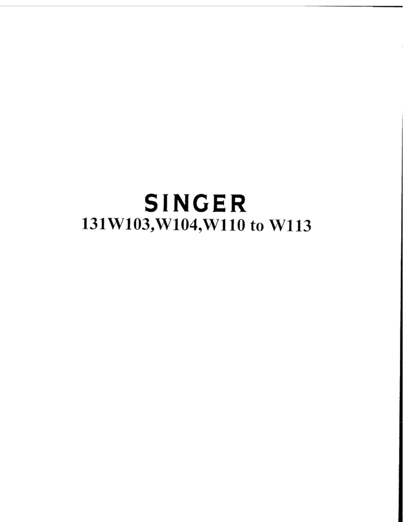 Singer 113W104 Instructions for using