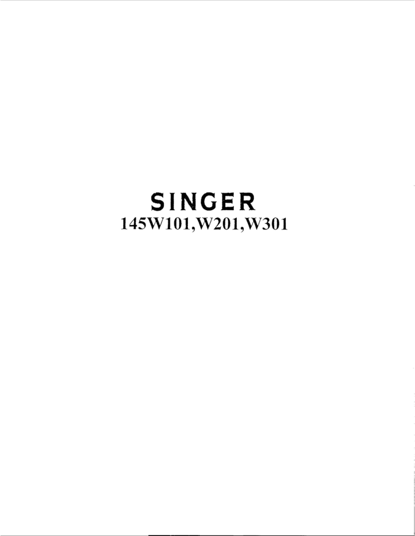 Singer 145W101 Quick start guide Singer 145W101 Quick start guide