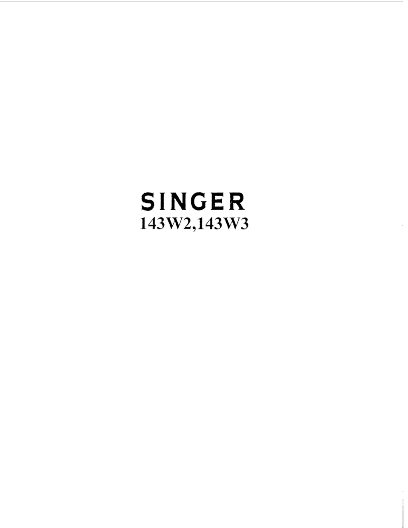 Singer 143W2 Instructions for using and adjusting
