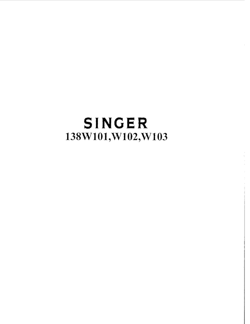 Singer 138W102 Instructions for using and adjusting Singer 138W102 Instructions for using and adjusting