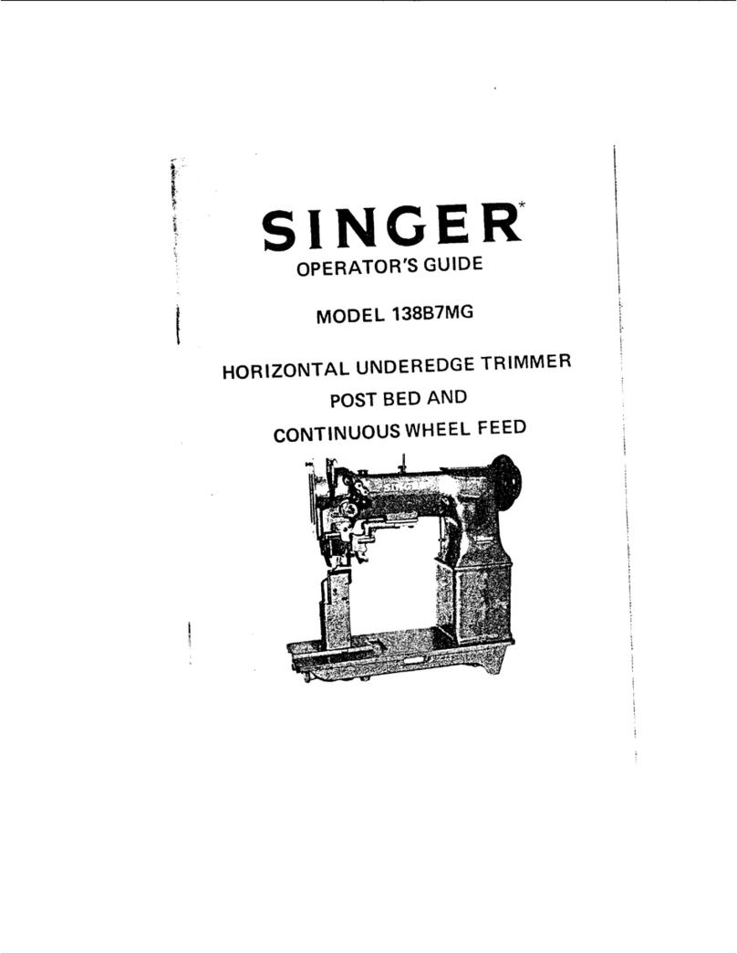 Singer 138B7MG Manual