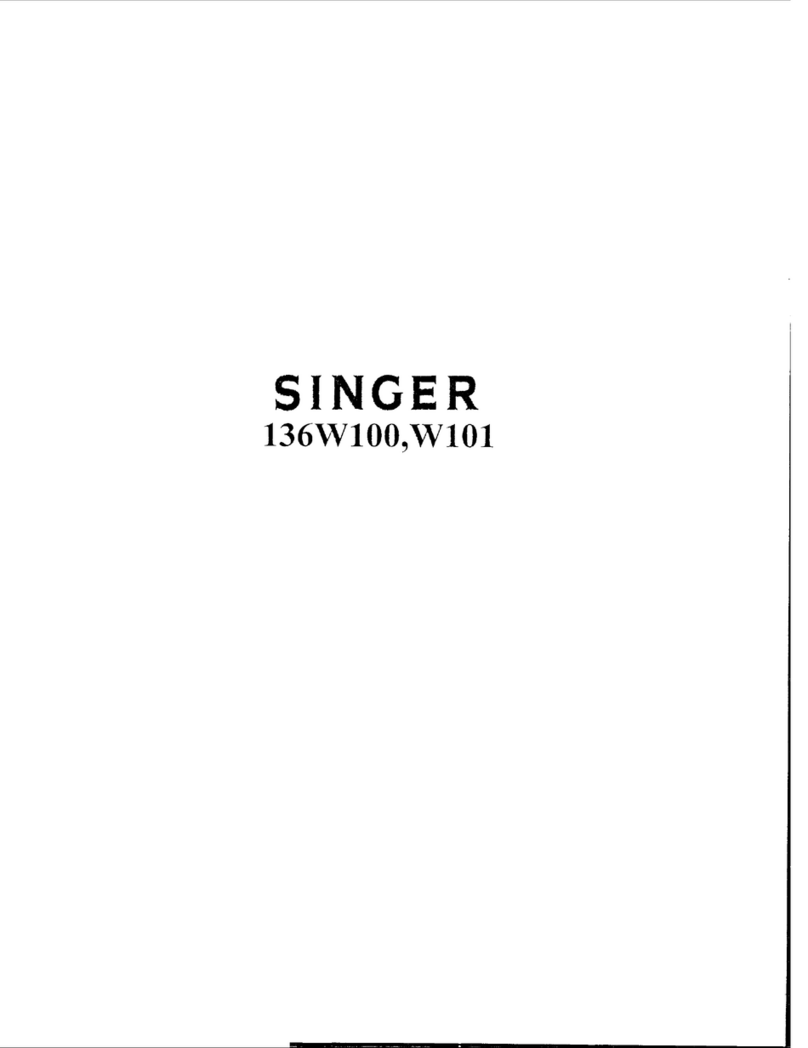 Singer 136W100 Instructions for using and adjusting