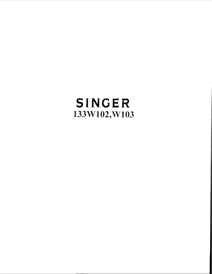 Singer 133W102 Quick start guide Singer 133W102 Quick start guide