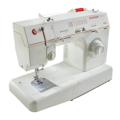 Singer 2802 - LIST OF PARTS SEWING MACHINE manual
