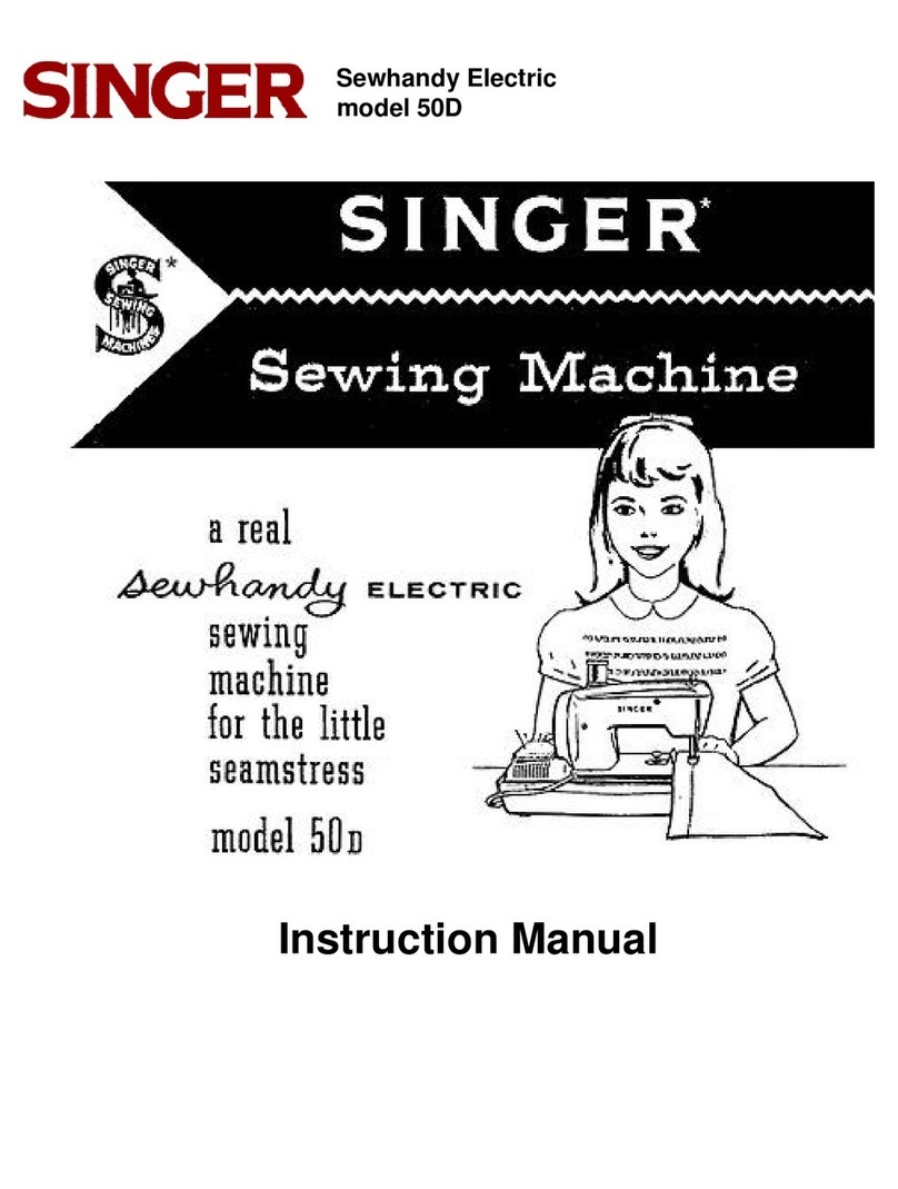 Singer Sewhandy Electric 50D instruction manual