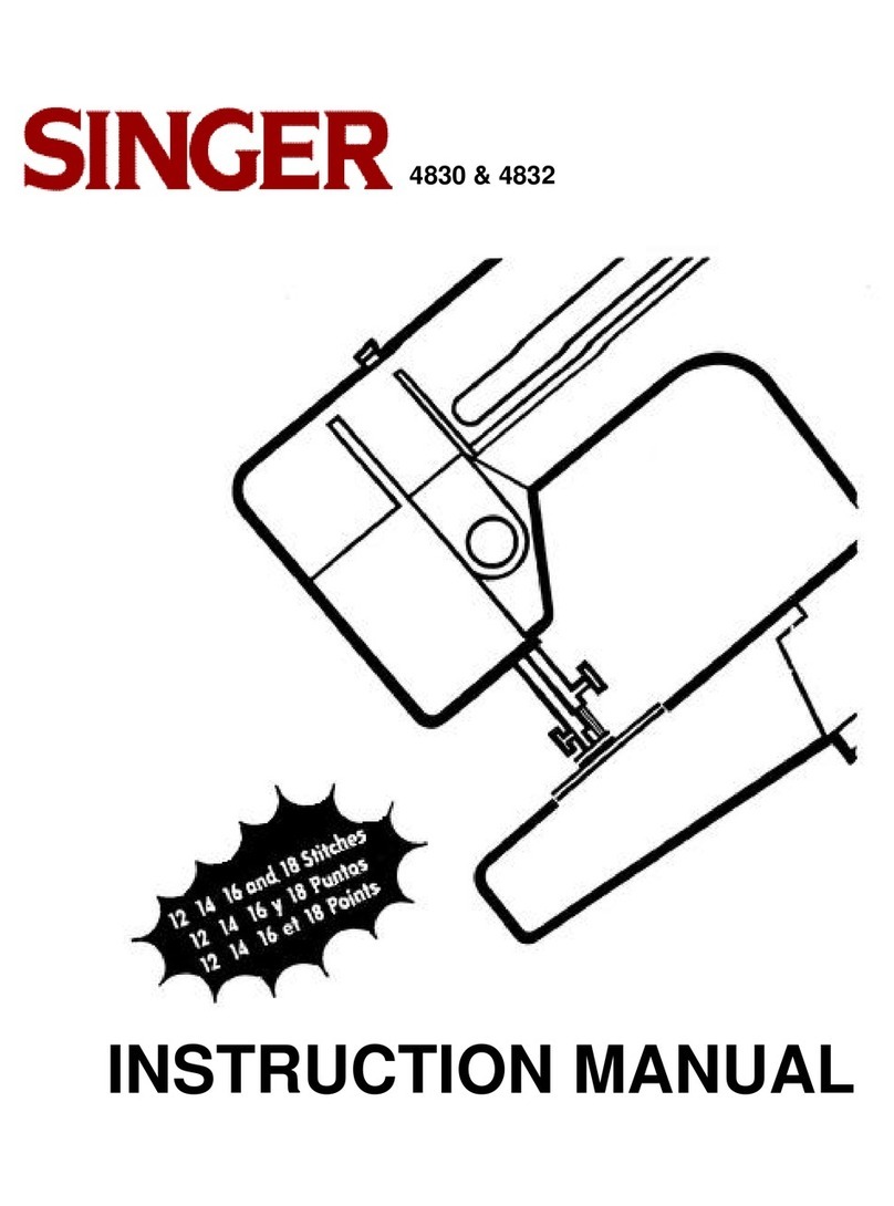 Singer 4830 User manual