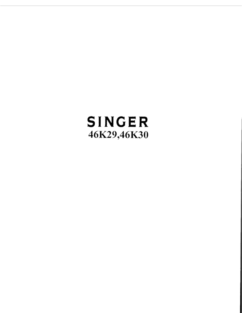 Singer 46K29 Instructions for using