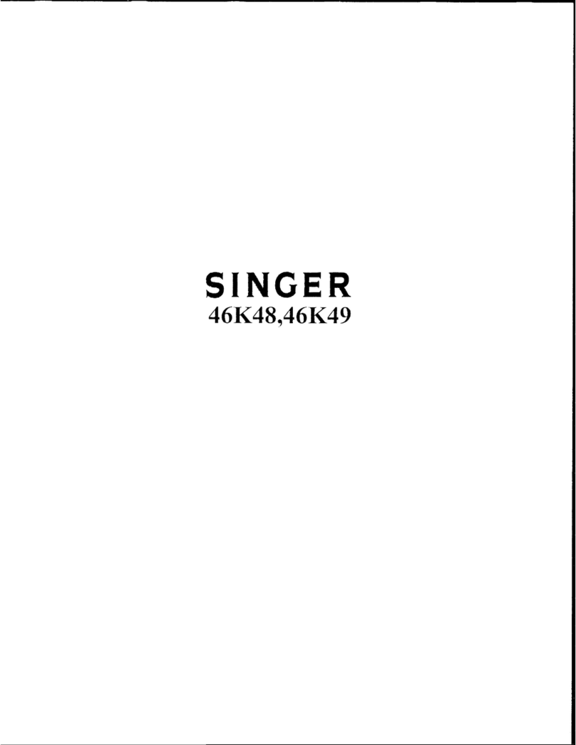 Singer 46K48 Instructions for using