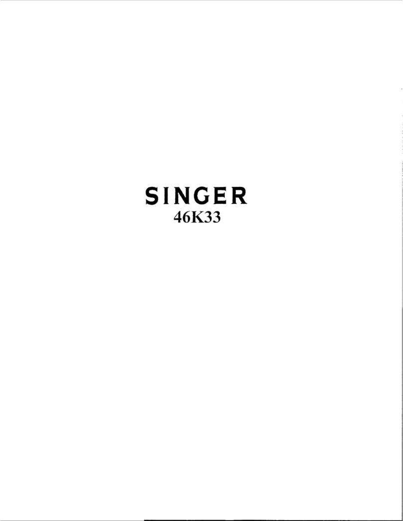 Singer 46K33 User manual
