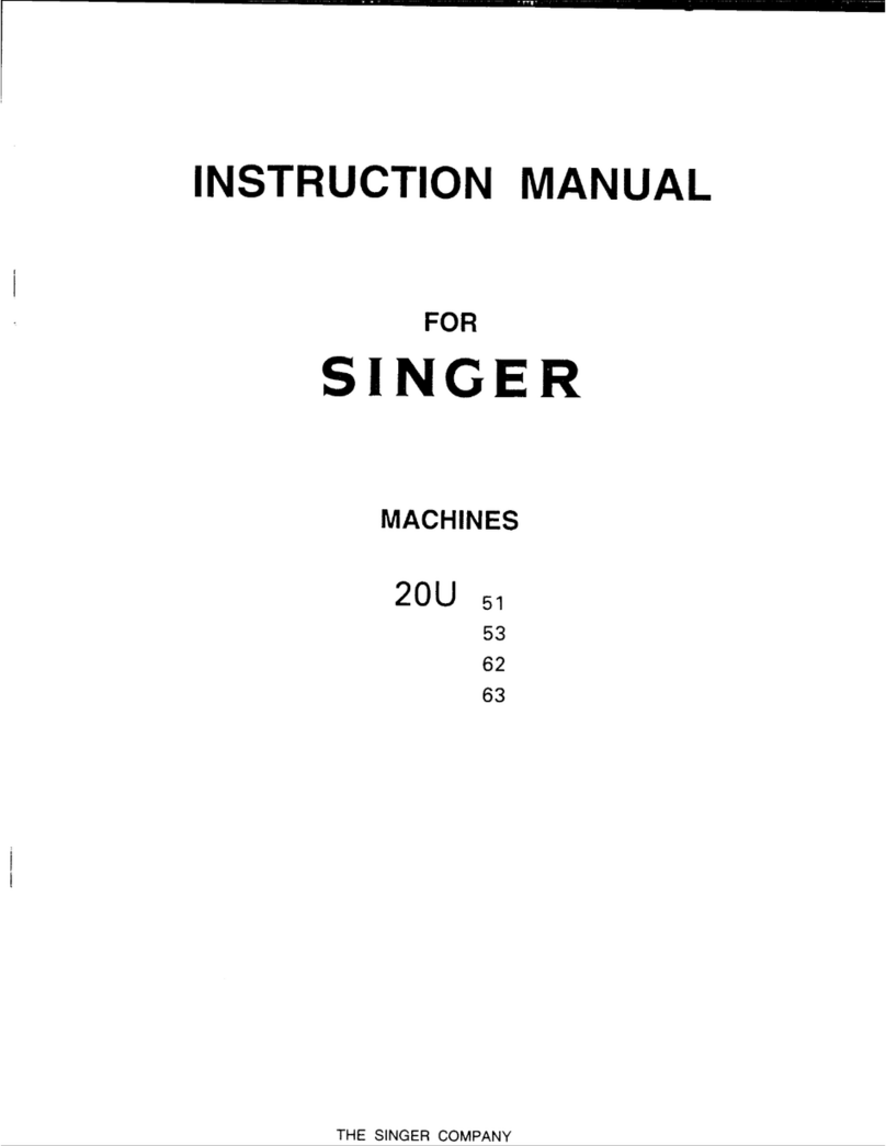 Singer 20U51 instructions