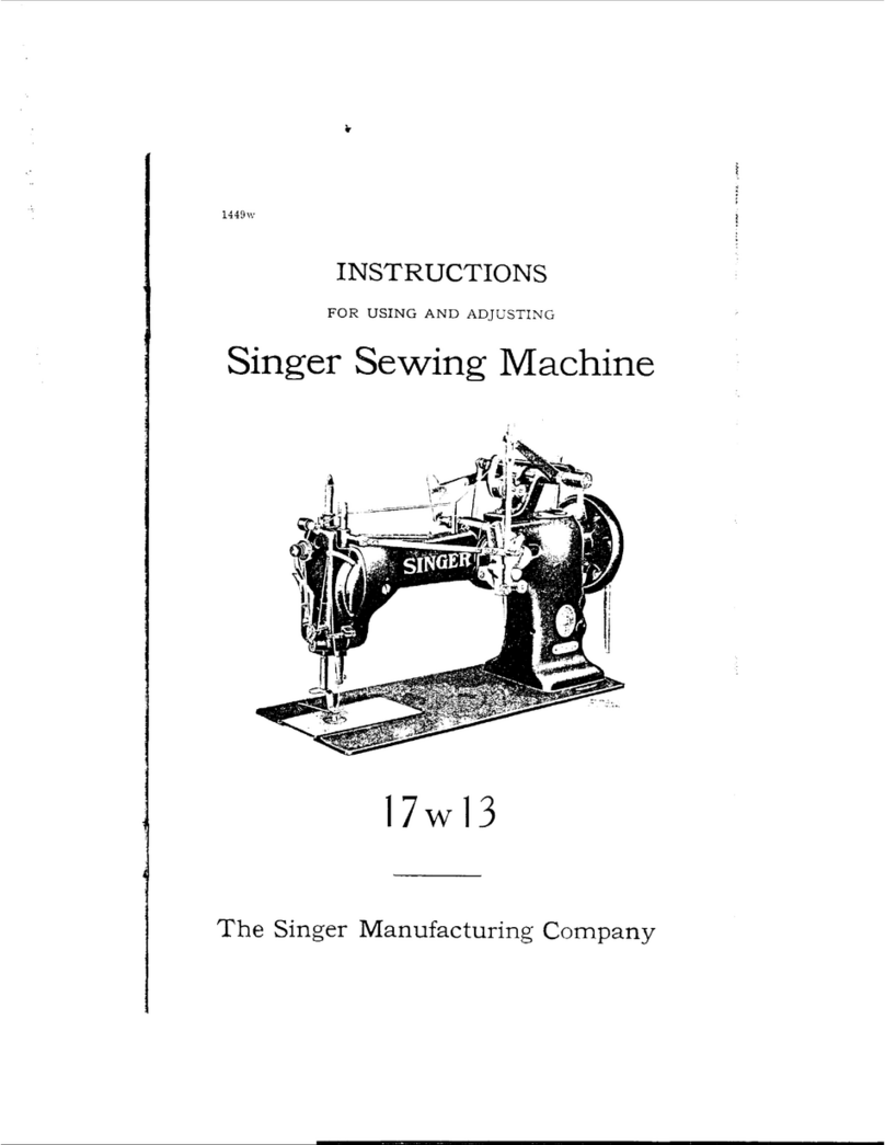 Singer 17W13 instructions