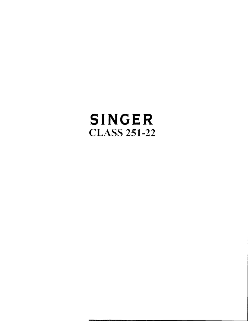 Singer 251-22 Service instructions