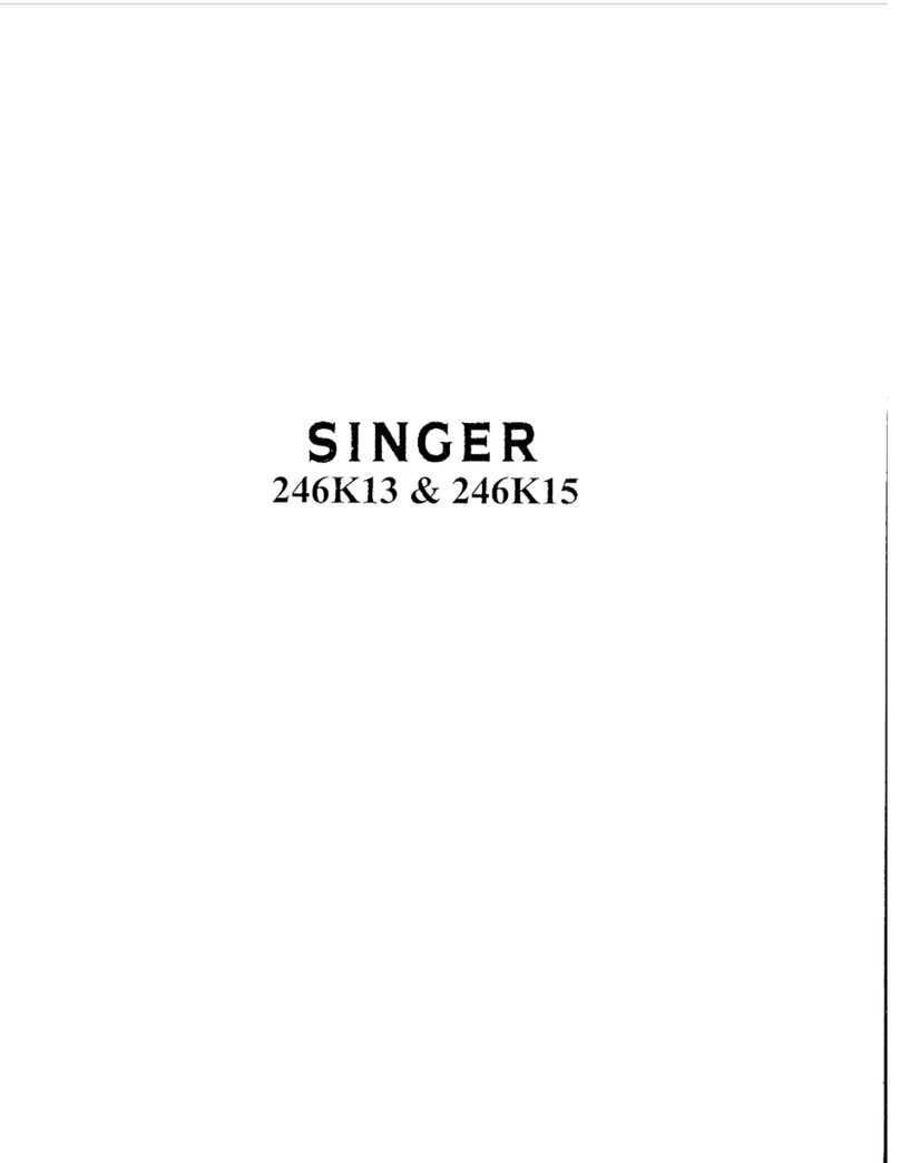 Singer 246K13 instructions