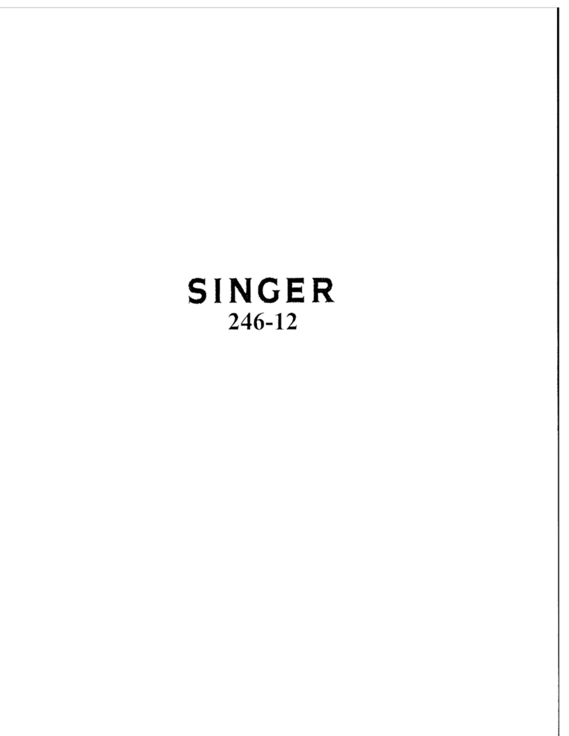 Singer 246-12 instructions