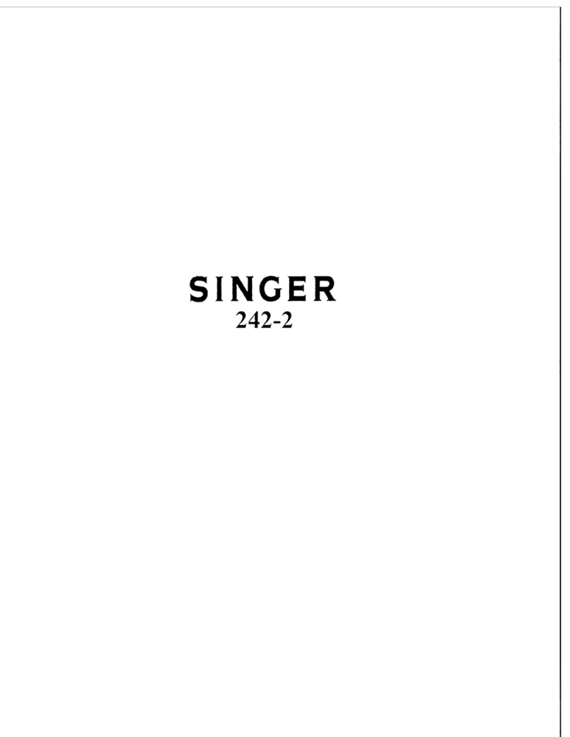 Singer 242-2 User manual