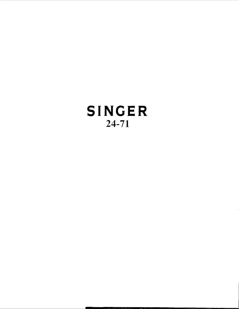 Singer 247-1 Quick start guide Singer 247-1 Quick start guide