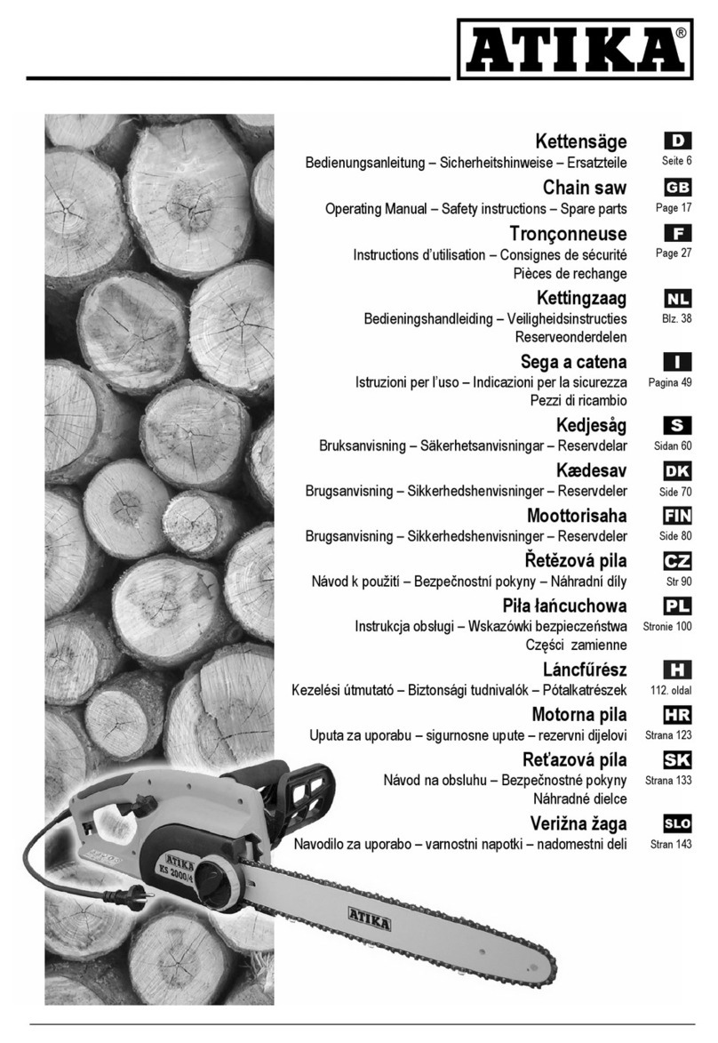 ATIKA KS 2000-40 - operating manual
