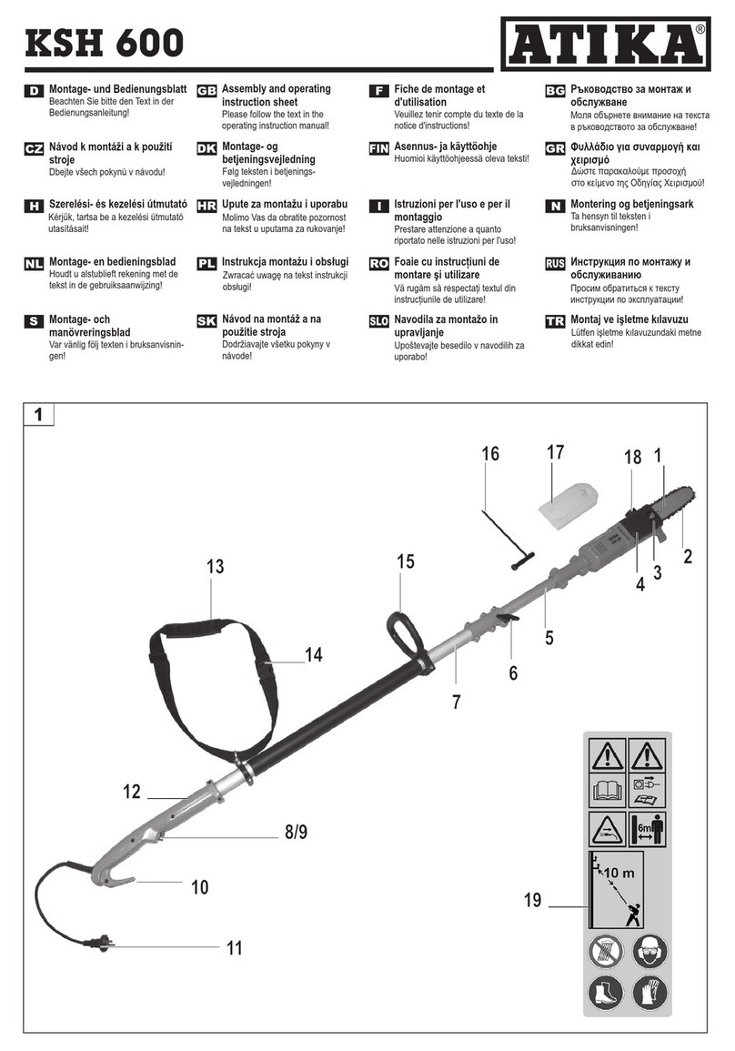 ATIKA KSH 600 - User manual