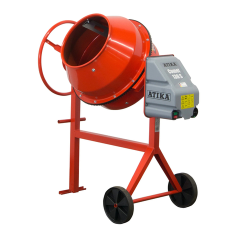 ATIKA COMET 130 S - operating instructions