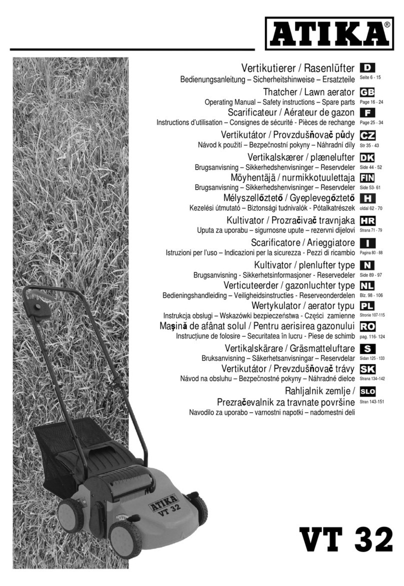 ATIKA VT 32 operating manual