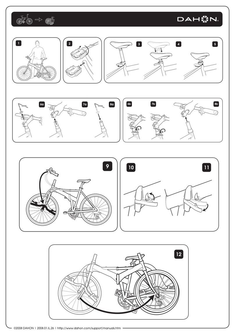 DAHON 26 INCH - 2008 manual