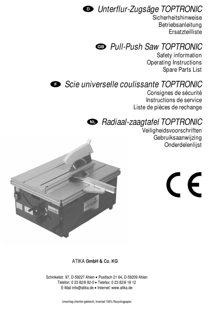 ATIKA TOPTRONIC - Quick start guide