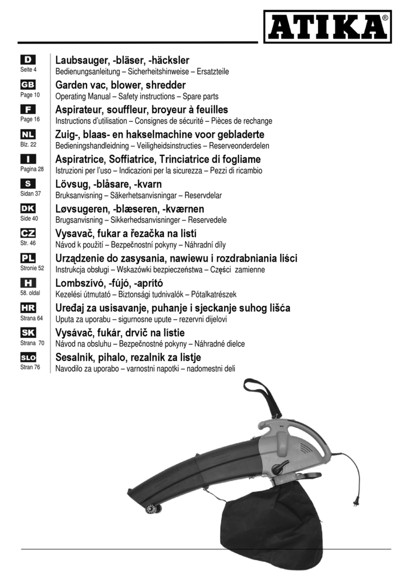 ATIKA SBH 2100 - User manual ATIKA SBH 2100 - User manual