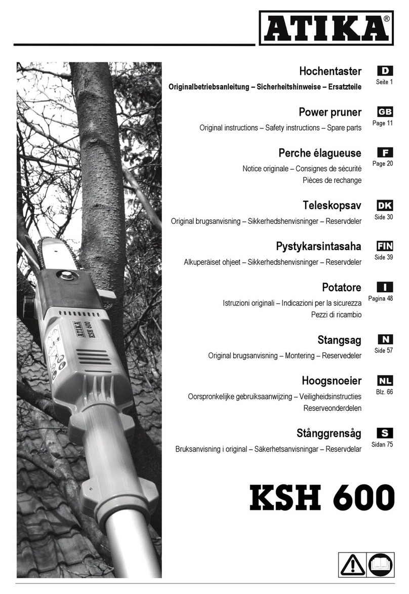 ATIKA KSH 600 - User manual