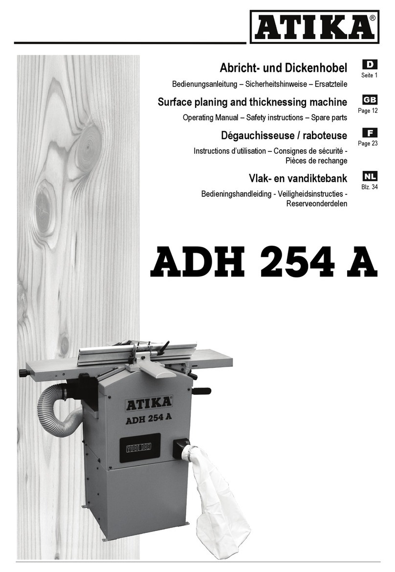 ATIKA ADH 254 A - operating manual