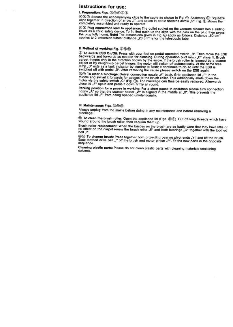 VOLTA UE56 User manual