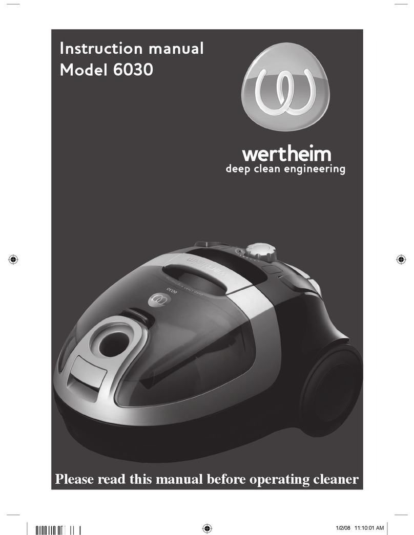 WERTHEIM W6030 User manual WERTHEIM W6030 User manual