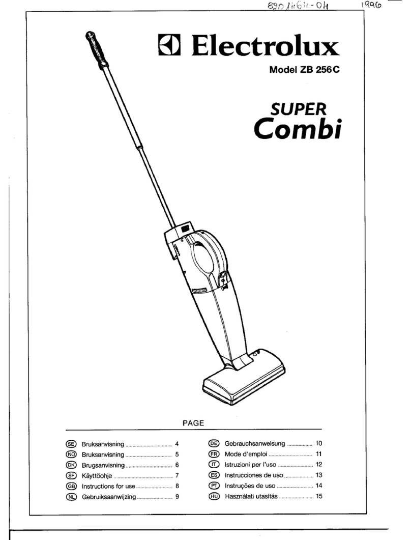 Electrolux UB156C User manual