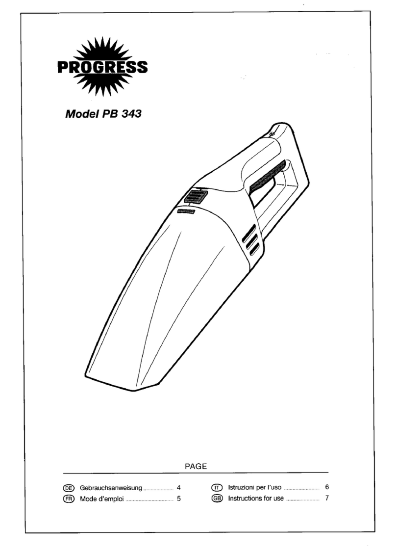 Progress UB143 Instructions for use