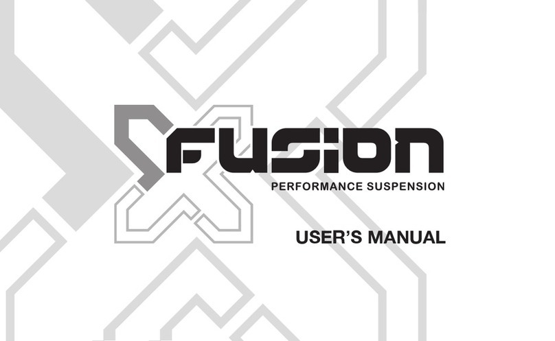 DAHON X-FUSION user manual
