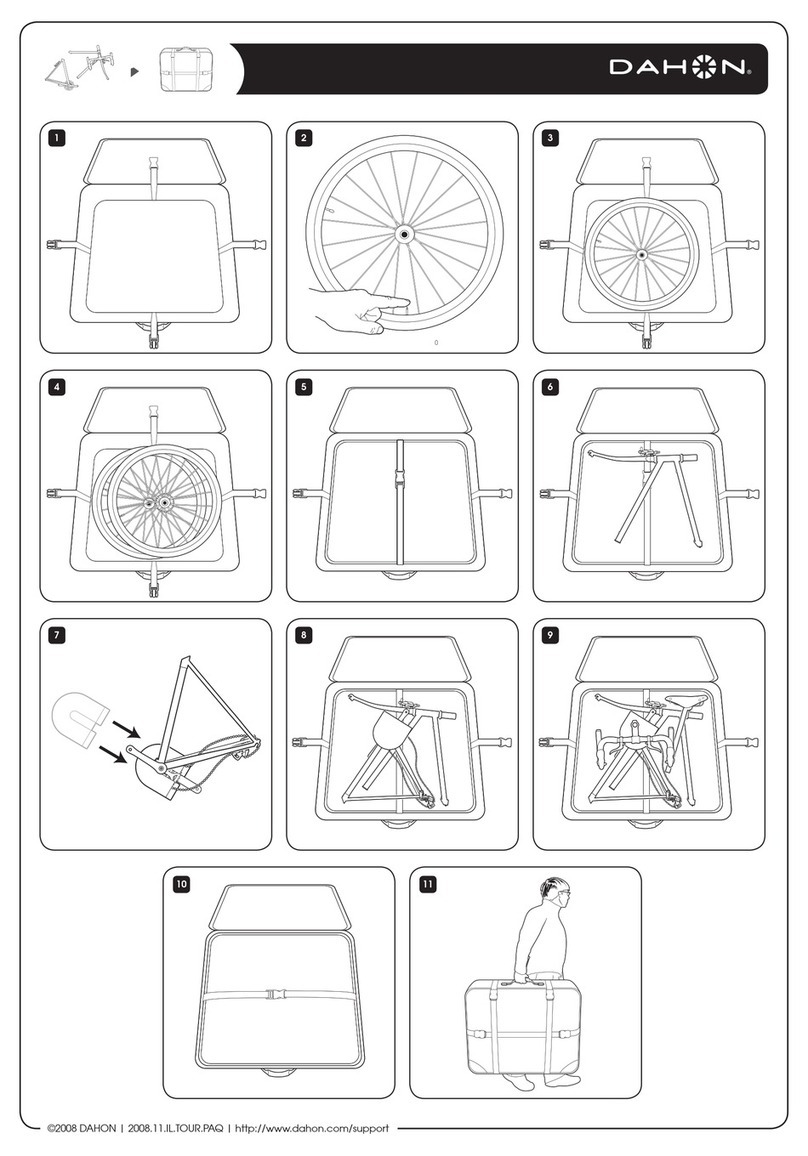 DAHON TOURNADO PACKING - 2009 User manual