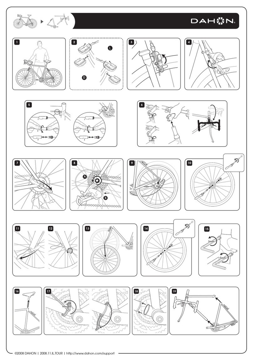 DAHON TOURNADO - 2009 User manual
