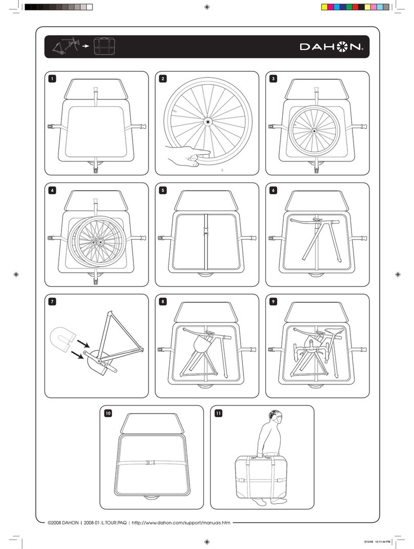 DAHON TOURNADO PACKING - 2008 User manual DAHON TOURNADO PACKING - 2008 User manual