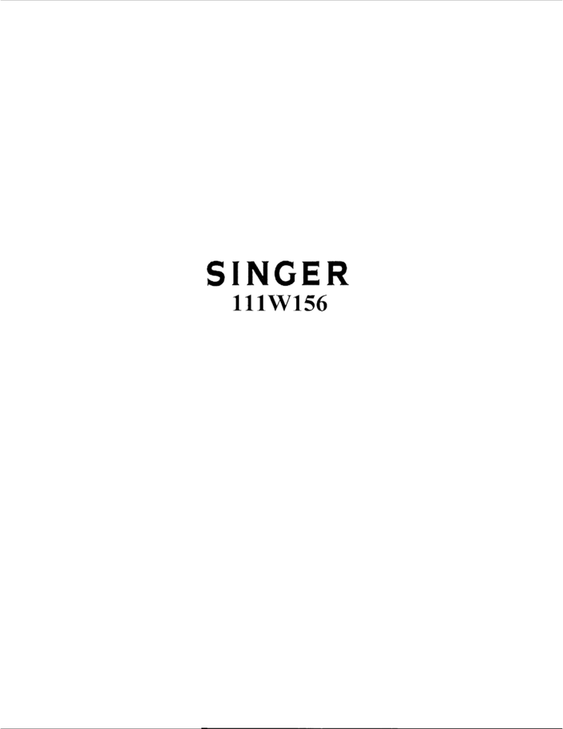 Singer 111W156 Instructions for using and adjusting