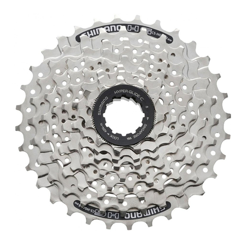 Shimano CS-HG40 - SCHEMA User manual